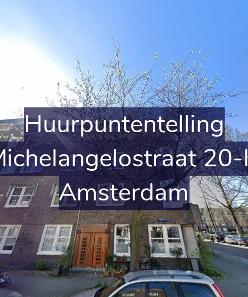 Foto gevel Huurpuntentelling voor Michelangelostraat 20-H, Amsterdam