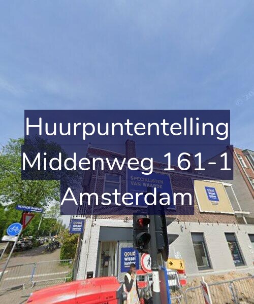 Foto gevel Huurpuntentelling voor Middenweg 161-1, Amsterdam