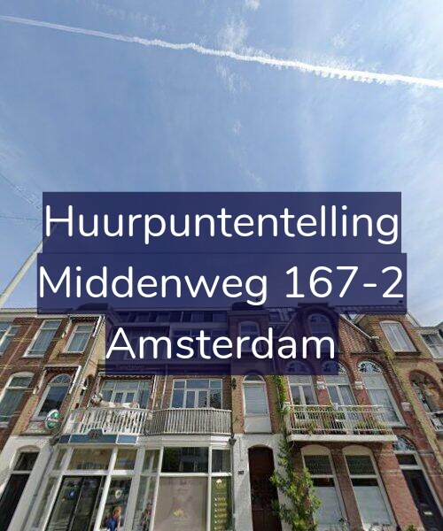 Foto gevel Huurpuntentelling voor Middenweg 167-2, Amsterdam