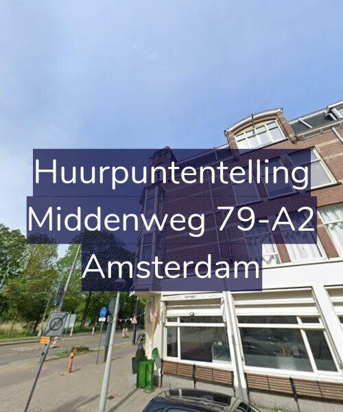 Foto gevel Huurpuntentelling voor Middenweg 79-A2, Amsterdam