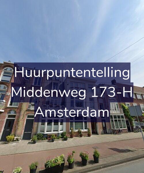 Foto gevel Huurpuntentelling voor Middenweg 173-H, Amsterdam