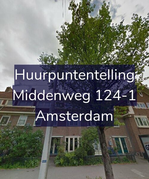 Foto gevel Huurpuntentelling voor Middenweg 124-1, Amsterdam