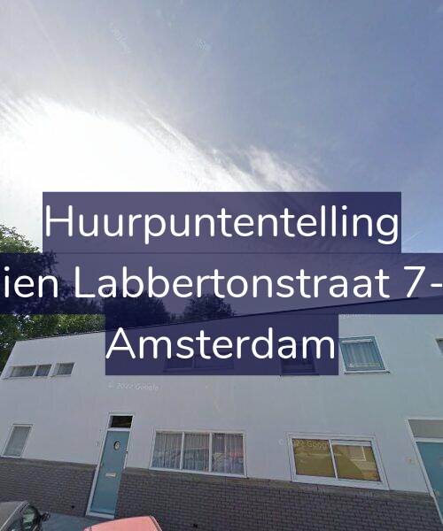 Foto gevel Huurpuntentelling voor Mien Labbertonstraat 7-A, Amsterdam