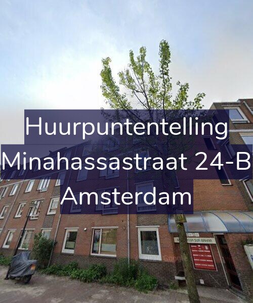 Foto gevel Huurpuntentelling voor Minahassastraat 24-B, Amsterdam