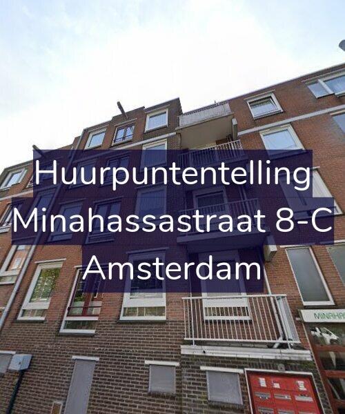 Foto gevel Huurpuntentelling voor Minahassastraat 8-C, Amsterdam