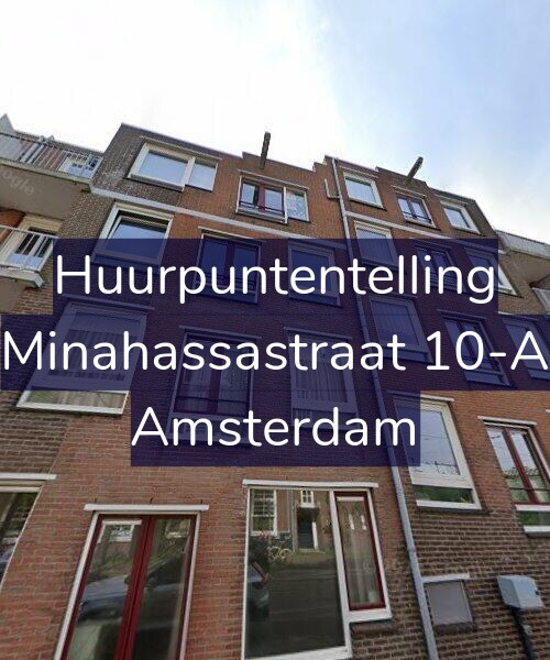 Foto gevel Huurpuntentelling voor Minahassastraat 10-A, Amsterdam