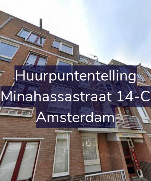 Foto gevel Huurpuntentelling voor Minahassastraat 14-C, Amsterdam