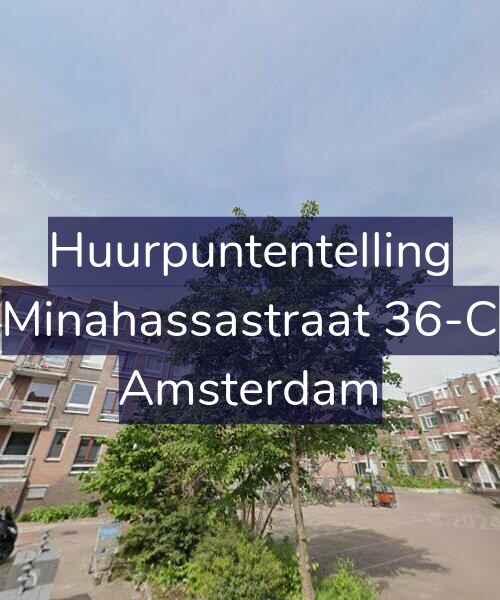 Foto gevel Huurpuntentelling voor Minahassastraat 36-C, Amsterdam