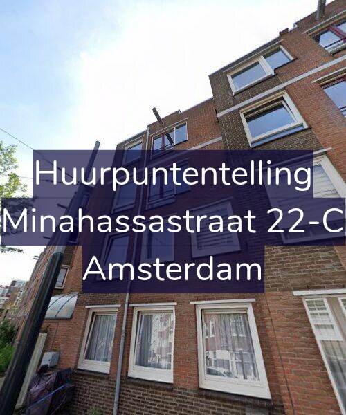 Foto gevel Huurpuntentelling voor Minahassastraat 22-C, Amsterdam