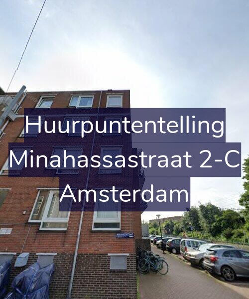 Foto gevel Huurpuntentelling voor Minahassastraat 2-C, Amsterdam