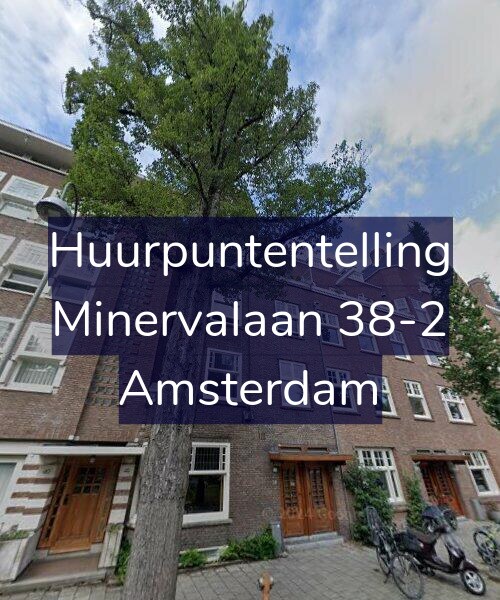 Foto gevel Huurpuntentelling voor Minervalaan 38-2, Amsterdam