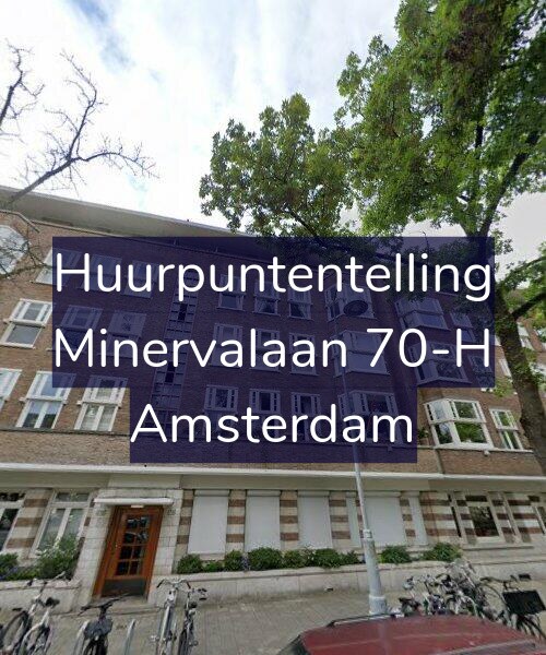 Foto gevel Huurpuntentelling voor Minervalaan 70-H, Amsterdam