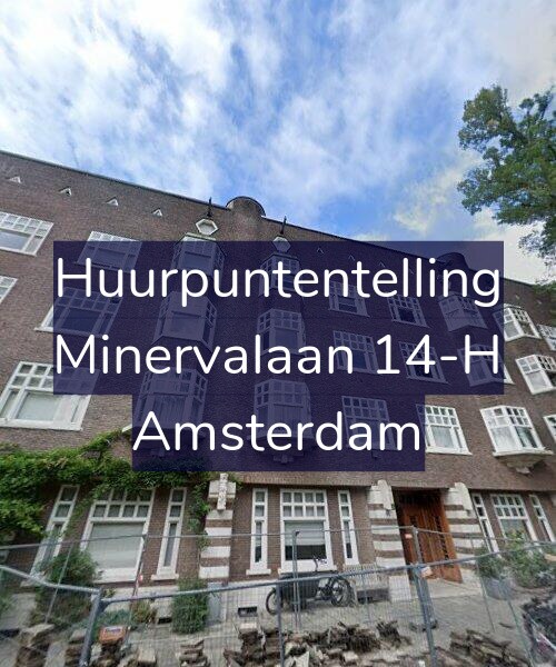 Foto gevel Huurpuntentelling voor Minervalaan 14-H, Amsterdam