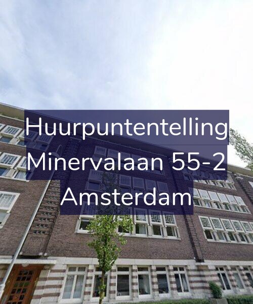 Foto gevel Huurpuntentelling voor Minervalaan 55-2, Amsterdam