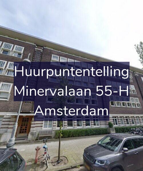 Foto gevel Huurpuntentelling voor Minervalaan 55-H, Amsterdam