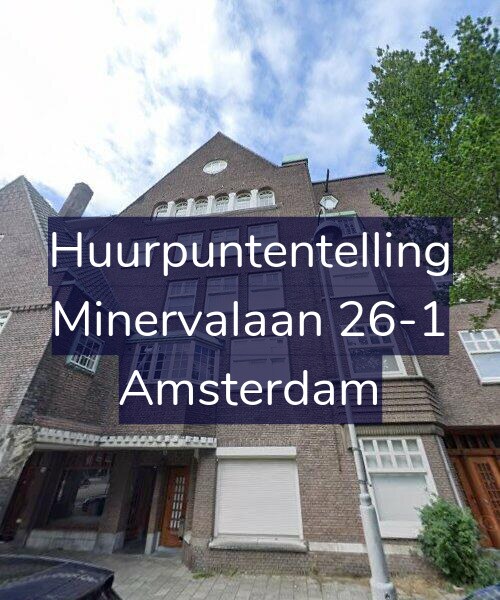 Foto gevel Huurpuntentelling voor Minervalaan 26-1, Amsterdam
