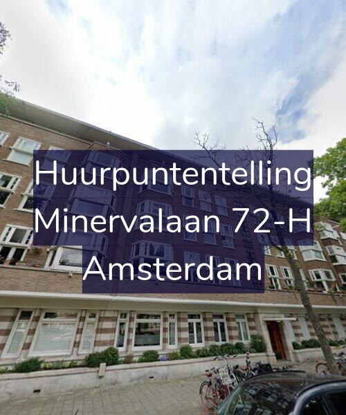 Foto gevel Huurpuntentelling voor Minervalaan 72-H, Amsterdam