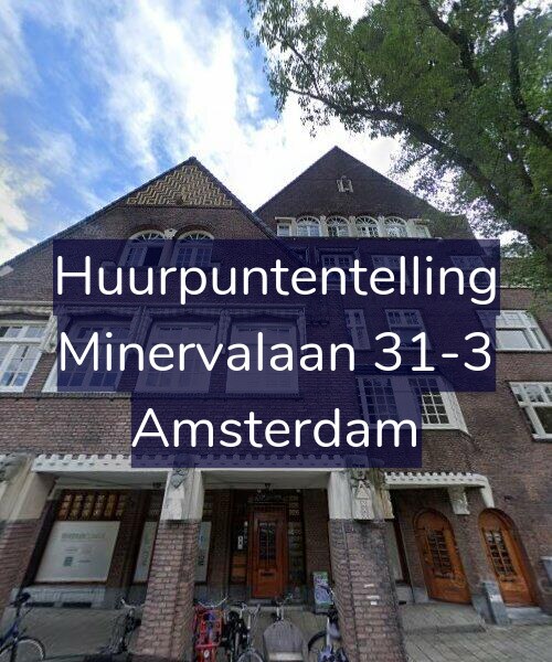 Foto gevel Huurpuntentelling voor Minervalaan 31-3, Amsterdam