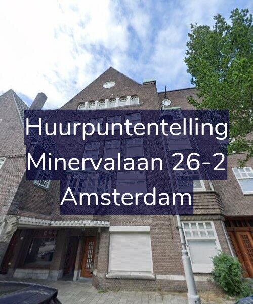 Foto gevel Huurpuntentelling voor Minervalaan 26-2, Amsterdam