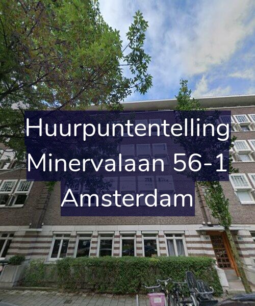 Foto gevel Huurpuntentelling voor Minervalaan 56-1, Amsterdam