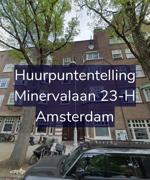 Foto gevel Huurpuntentelling voor Minervalaan 23-H, Amsterdam