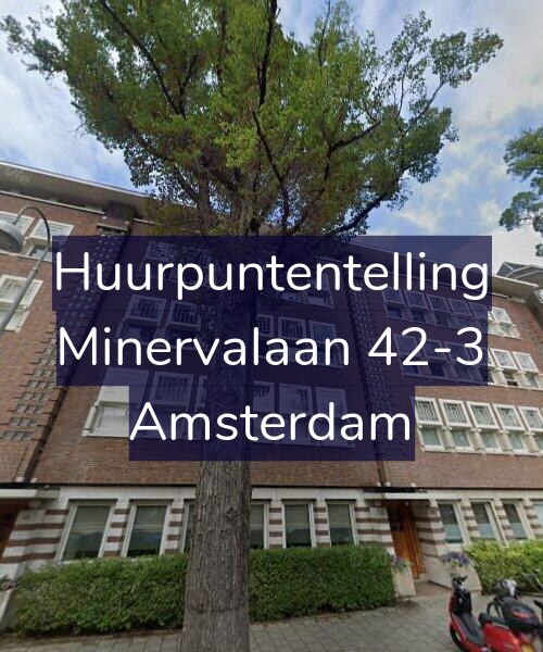 Foto gevel Huurpuntentelling voor Minervalaan 42-3, Amsterdam