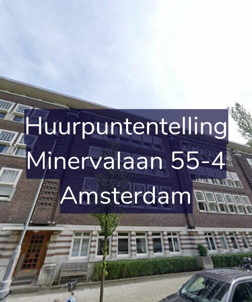 Foto gevel Huurpuntentelling voor Minervalaan 55-4, Amsterdam