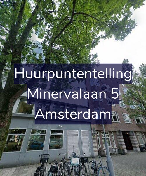 Foto gevel Huurpuntentelling voor Minervalaan 5, Amsterdam