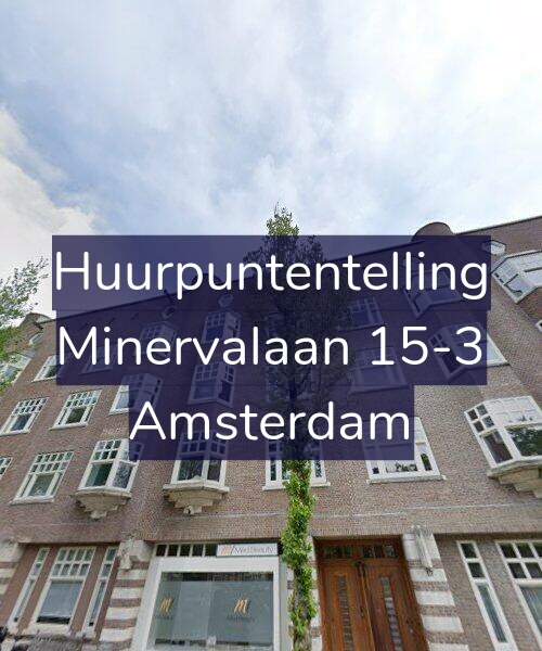 Foto gevel Huurpuntentelling voor Minervalaan 15-3, Amsterdam