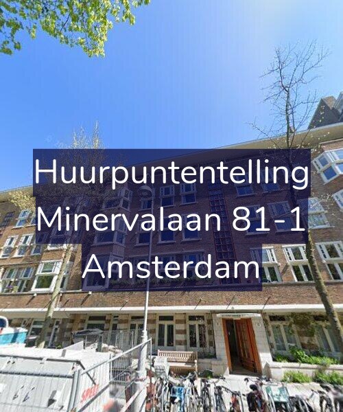 Foto gevel Huurpuntentelling voor Minervalaan 81-1, Amsterdam