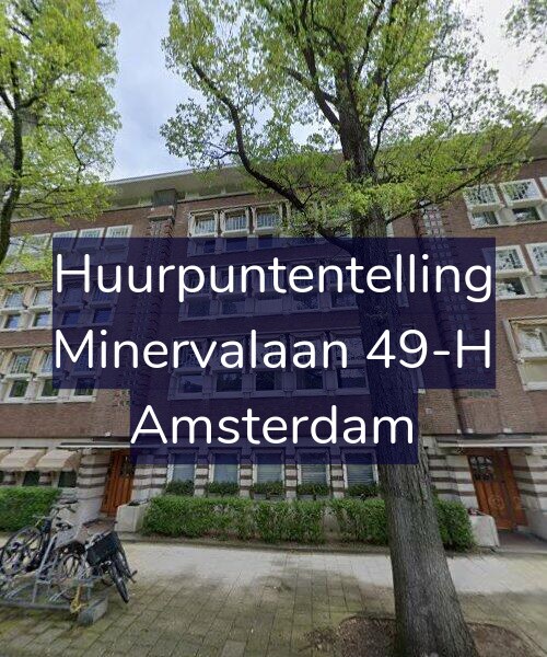 Foto gevel Huurpuntentelling voor Minervalaan 49-H, Amsterdam
