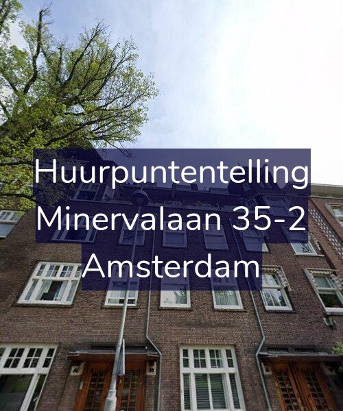 Foto gevel Huurpuntentelling voor Minervalaan 35-2, Amsterdam