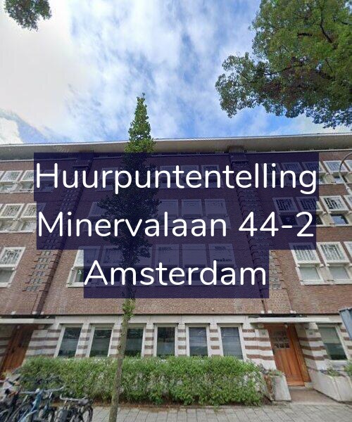 Foto gevel Huurpuntentelling voor Minervalaan 44-2, Amsterdam