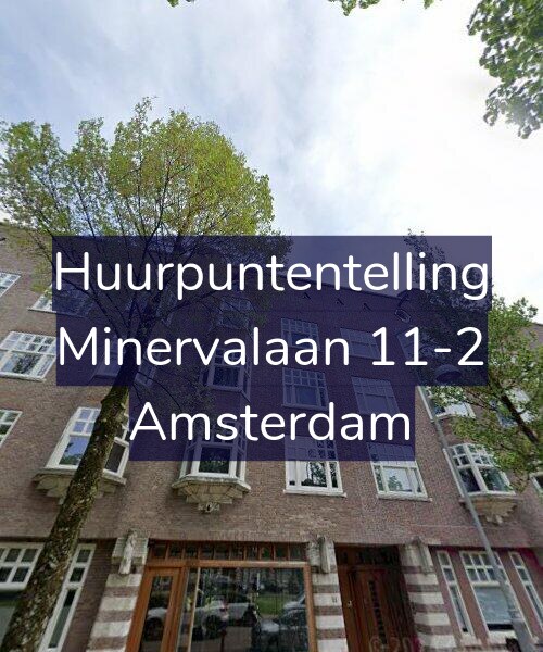 Foto gevel Huurpuntentelling voor Minervalaan 11-2, Amsterdam