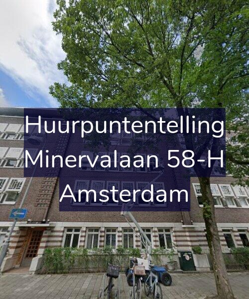 Foto gevel Huurpuntentelling voor Minervalaan 58-H, Amsterdam