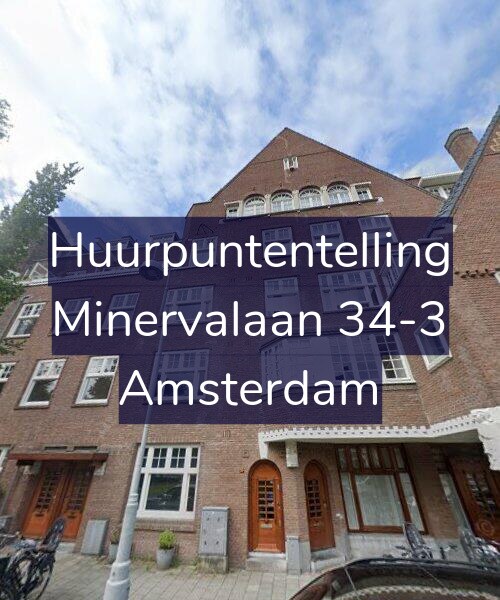 Foto gevel Huurpuntentelling voor Minervalaan 34-3, Amsterdam