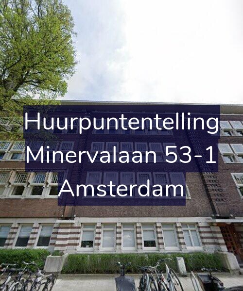 Foto gevel Huurpuntentelling voor Minervalaan 53-1, Amsterdam