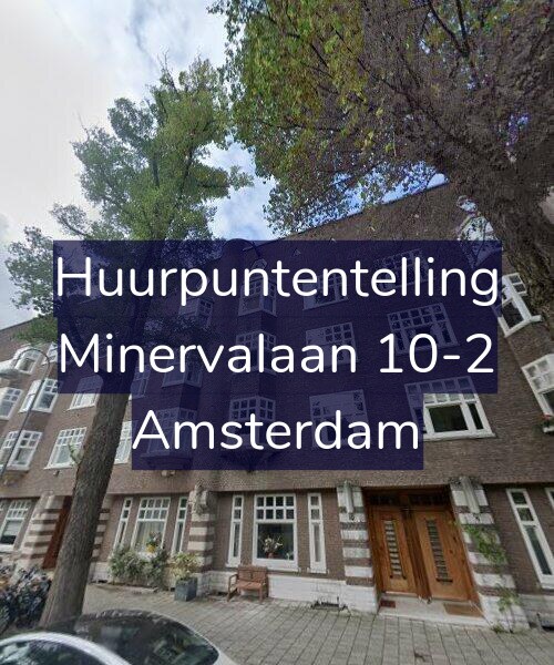 Foto gevel Huurpuntentelling voor Minervalaan 10-2, Amsterdam