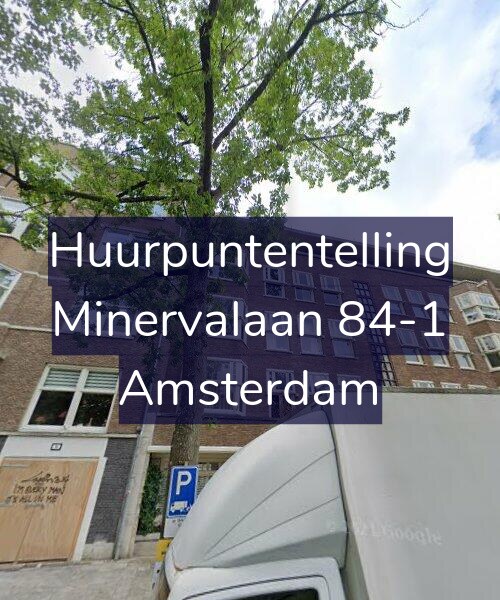 Foto gevel Huurpuntentelling voor Minervalaan 84-1, Amsterdam