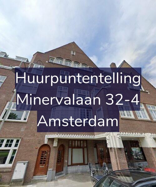 Foto gevel Huurpuntentelling voor Minervalaan 32-4, Amsterdam