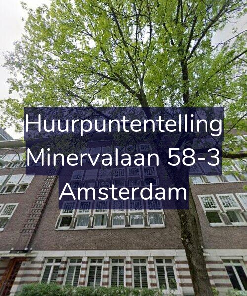 Foto gevel Huurpuntentelling voor Minervalaan 58-3, Amsterdam