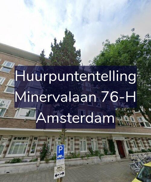 Foto gevel Huurpuntentelling voor Minervalaan 76-H, Amsterdam