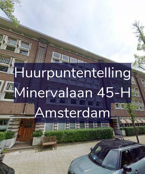 Foto gevel Huurpuntentelling voor Minervalaan 45-H, Amsterdam