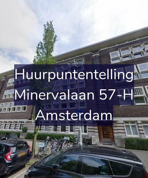 Foto gevel Huurpuntentelling voor Minervalaan 57-H, Amsterdam