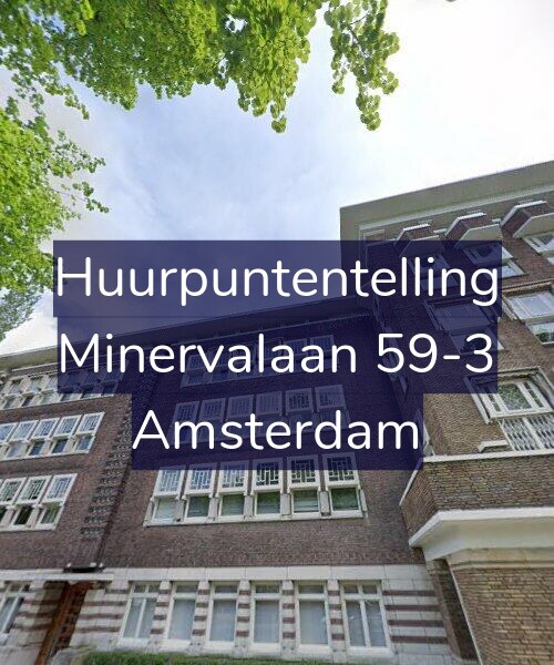 Foto gevel Huurpuntentelling voor Minervalaan 59-3, Amsterdam