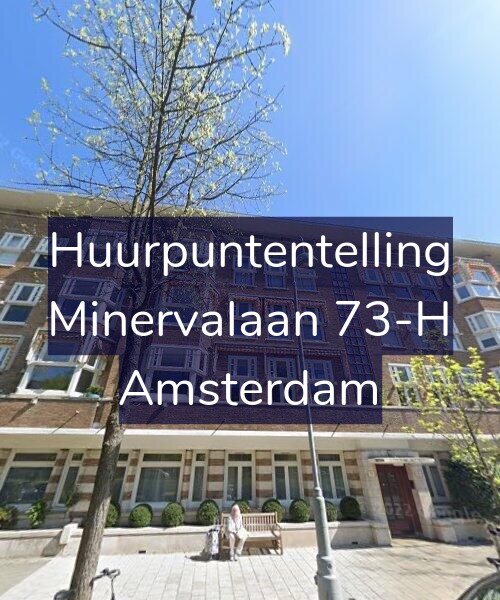 Foto gevel Huurpuntentelling voor Minervalaan 73-H, Amsterdam