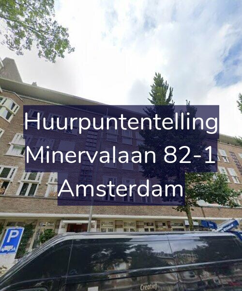 Foto gevel Huurpuntentelling voor Minervalaan 82-1, Amsterdam