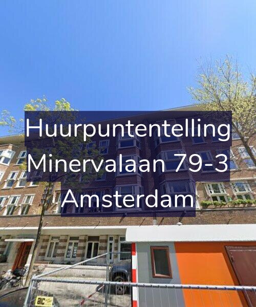 Foto gevel Huurpuntentelling voor Minervalaan 79-3, Amsterdam