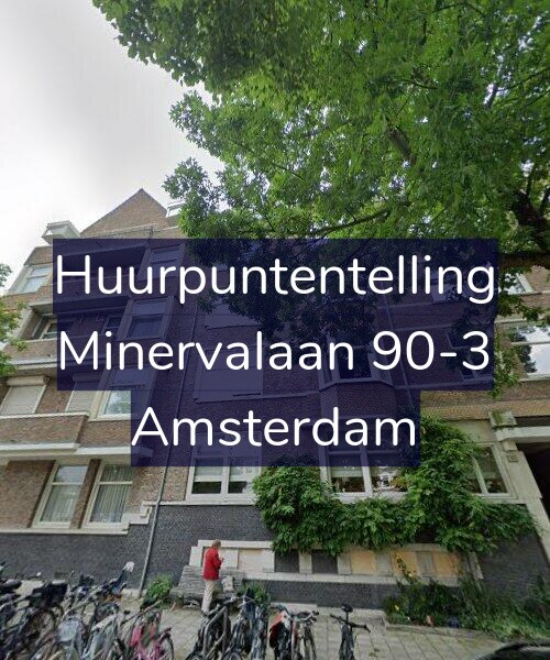 Foto gevel Huurpuntentelling voor Minervalaan 90-3, Amsterdam
