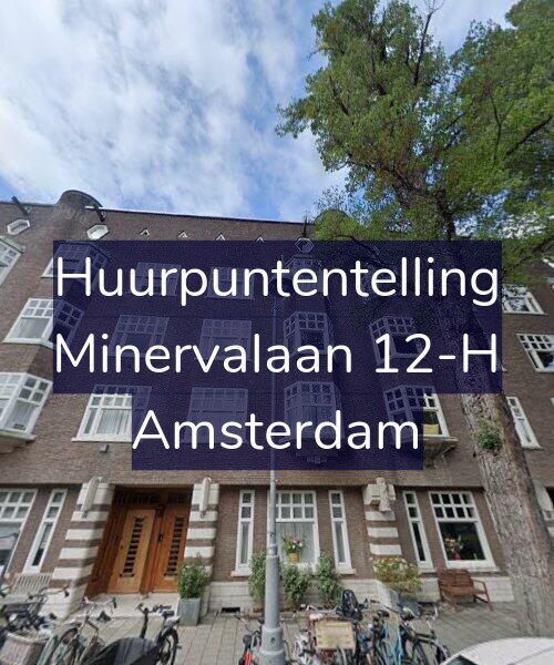 Foto gevel Huurpuntentelling voor Minervalaan 12-H, Amsterdam